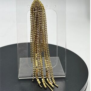 SHASHI Moulin Rouge Waterfall Cascading Glam Earrings *Single